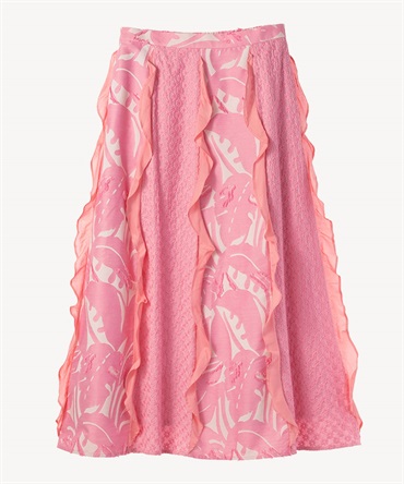 フラワーミックススカート(pink-36)