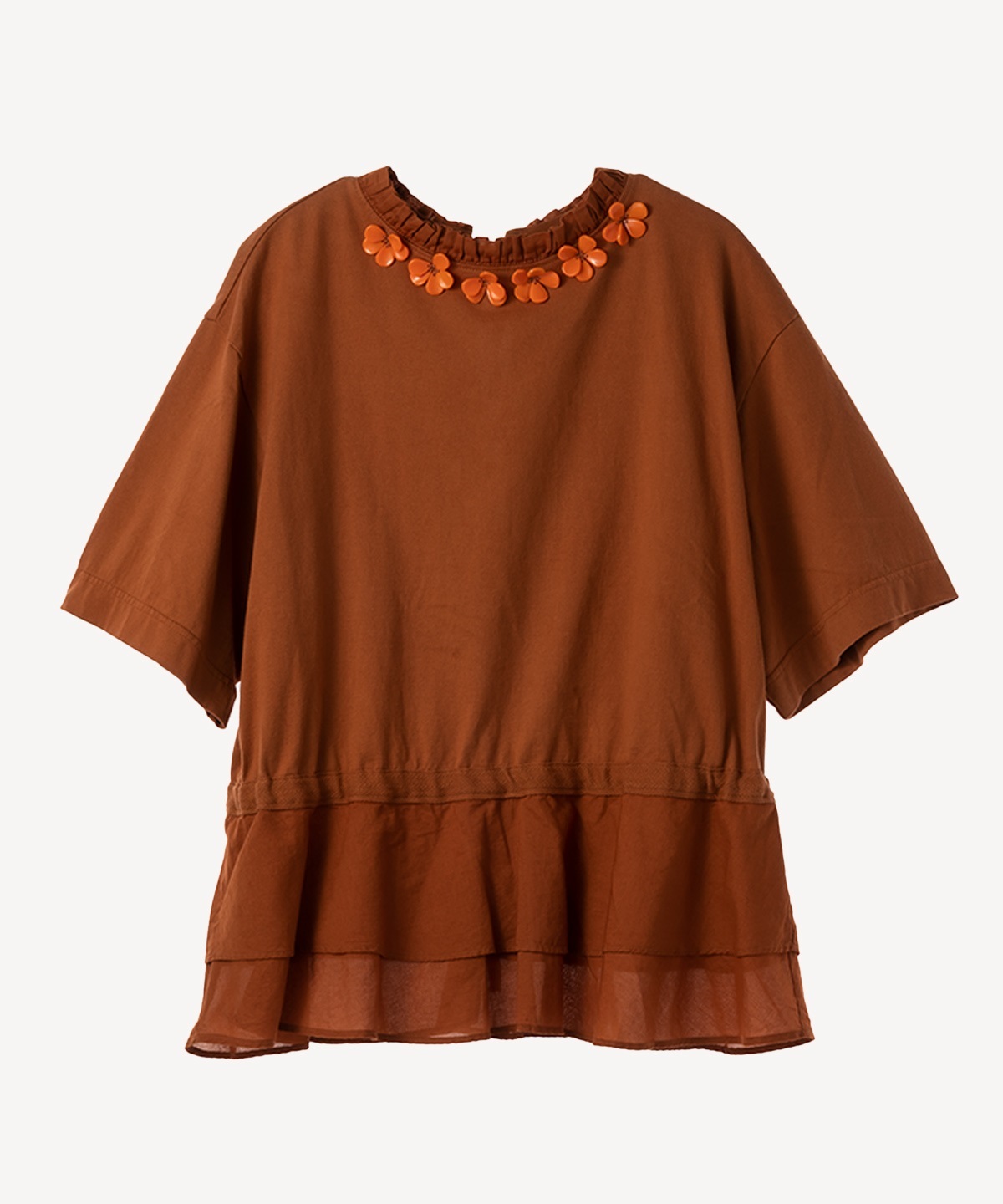 製品染Tシャツ(brown-38)