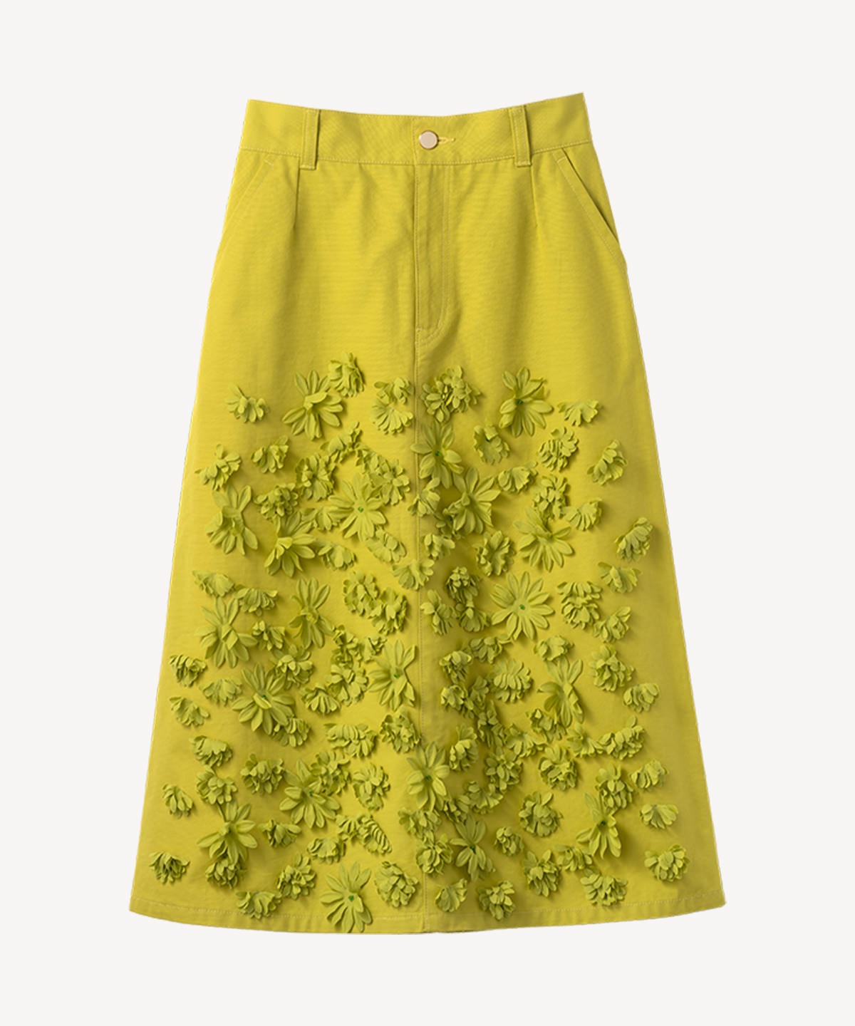 フラワーパーツスカート | MUVEIL Online Shop