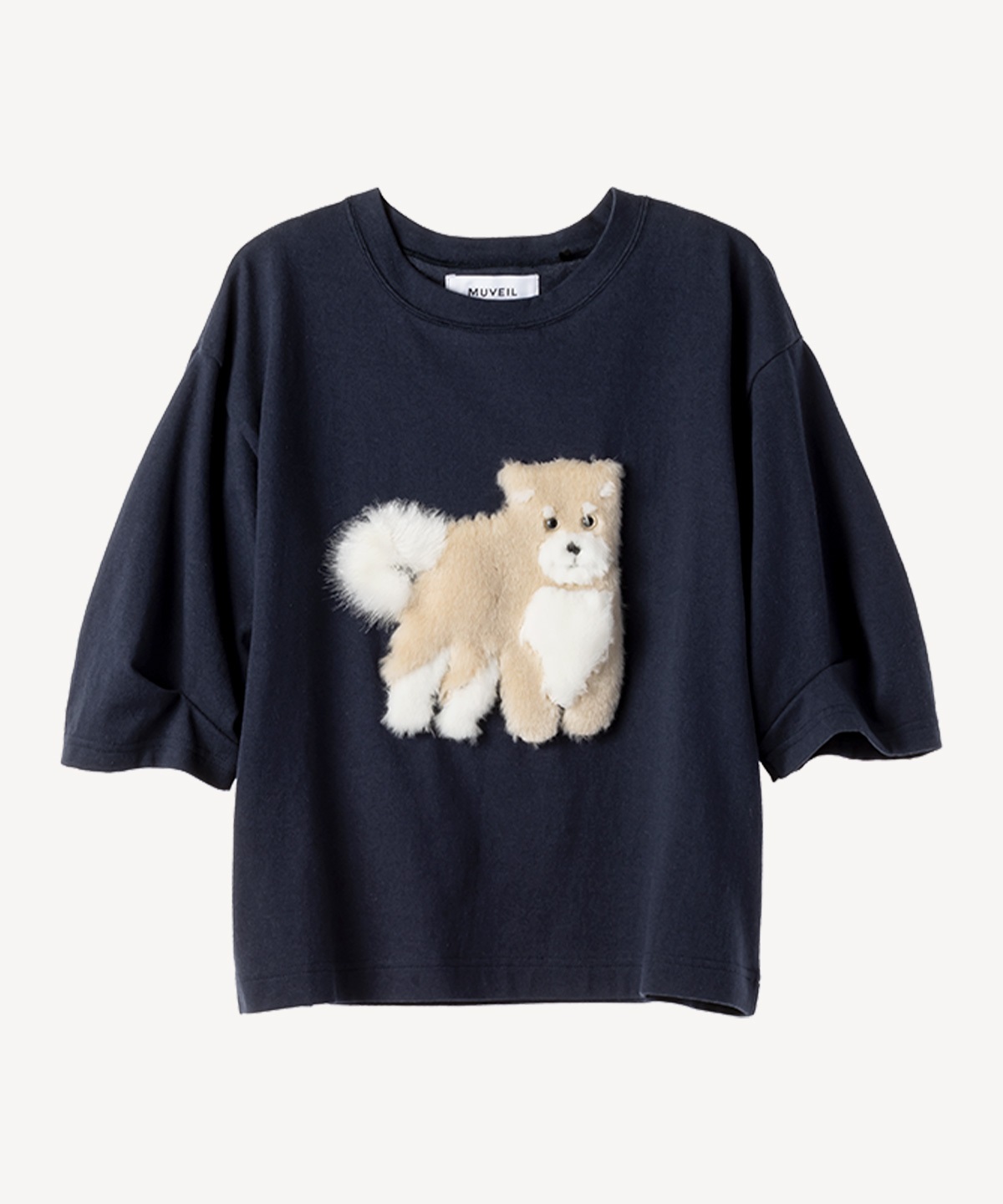 柴犬Tシャツ(navy-36)