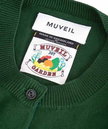 ニワトリニットカーディガン | MUVEIL Online Shop