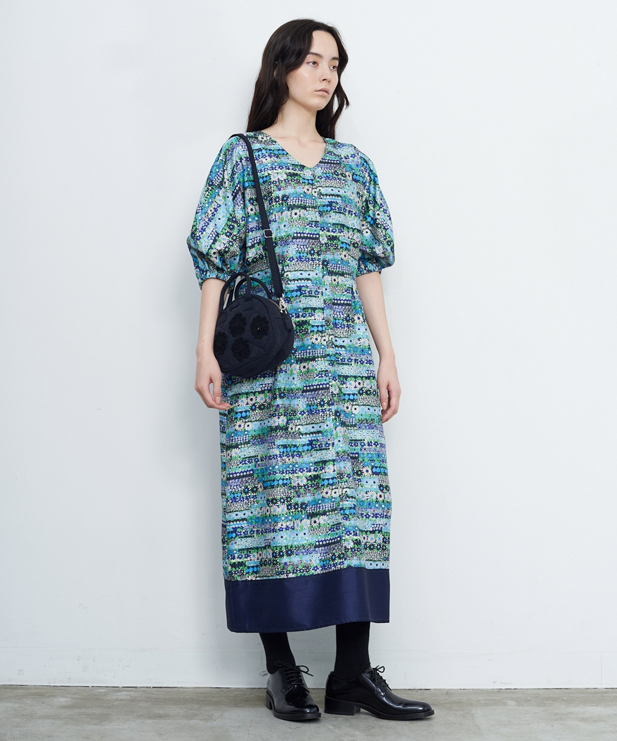 ミックスフラワーワンピース | MUVEIL Online Shop