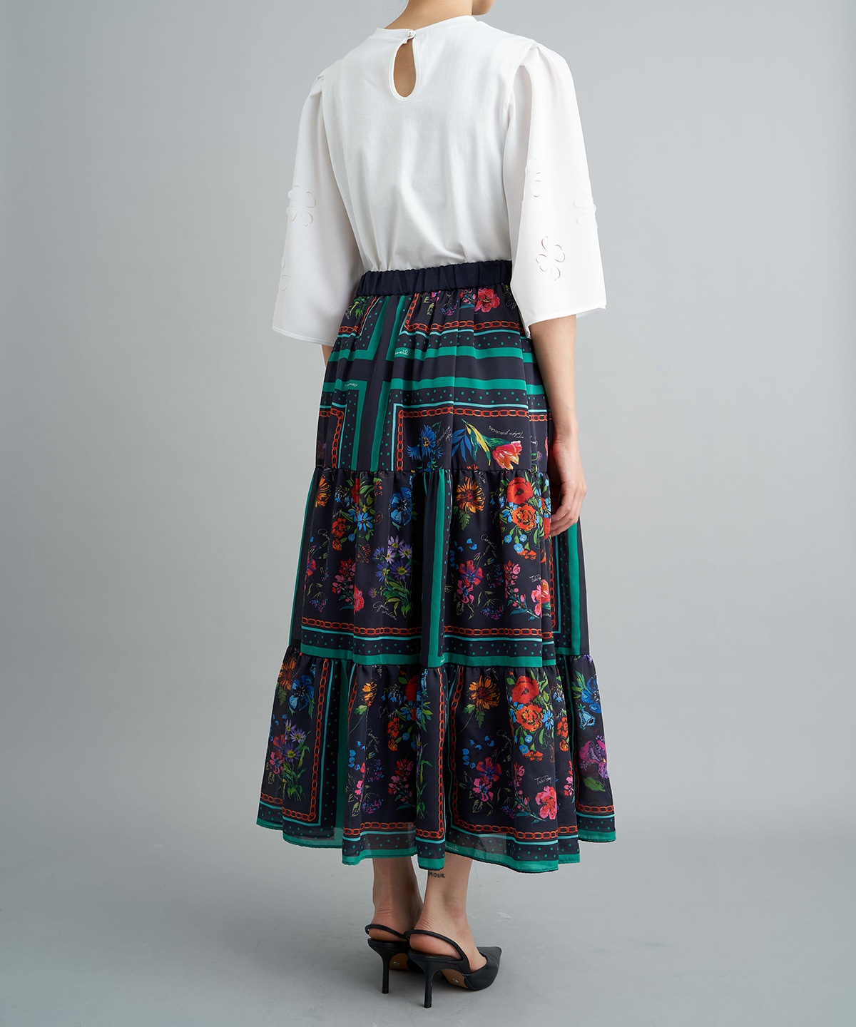 スカーフスカート | MUVEIL Online Shop